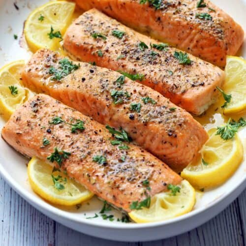 4 Thick Salmon Slices