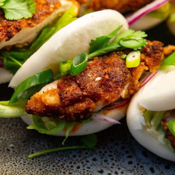 Karaage Chilli Chicken Bao