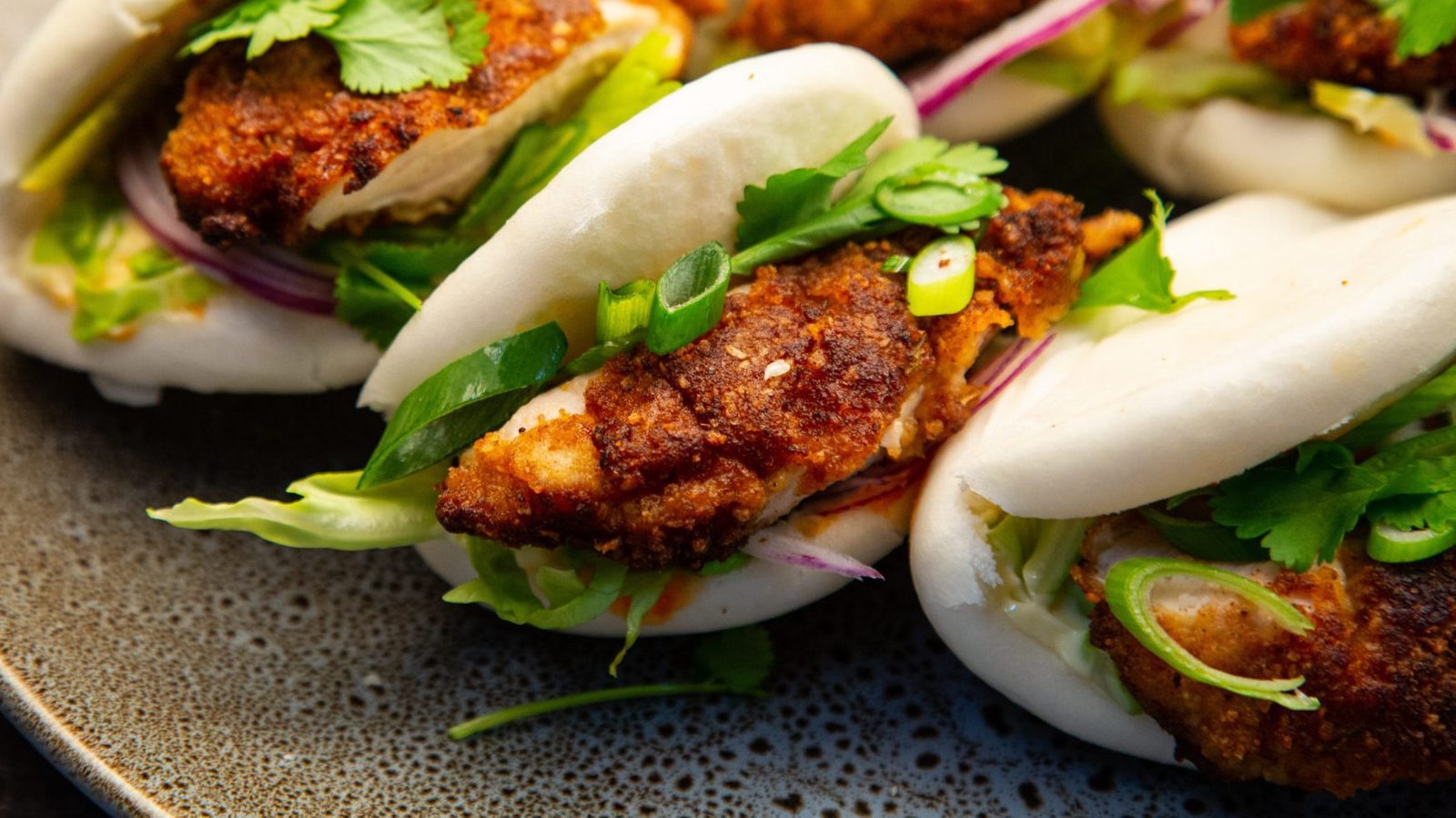 Karaage Chilli Chicken Bao