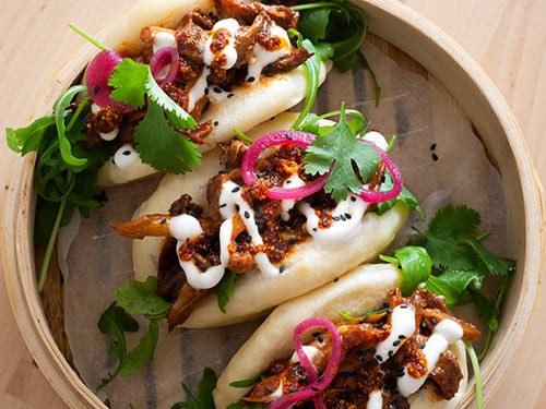 Mixed Mushrooms Bao