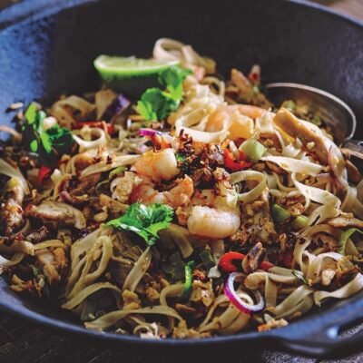 Pad Thai – Marinated Chicken + Prawn