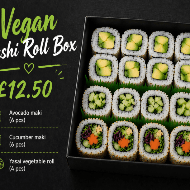 Vegan Sushi Roll Box