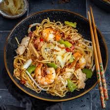 Yaki Soba – Chicken + Prawn