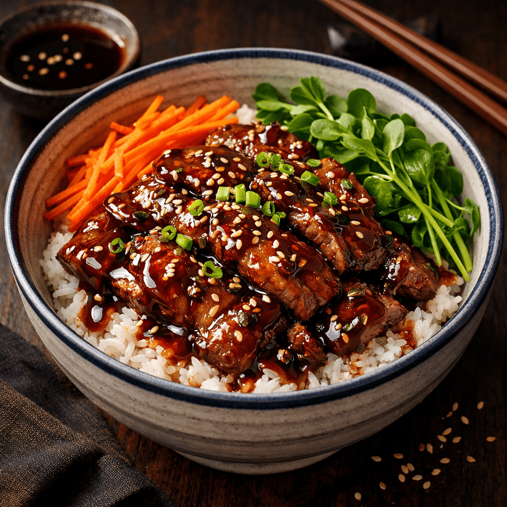 Beef Teriyaki Donburi