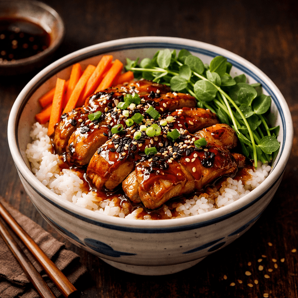 Chicken Teriyaki Donburi