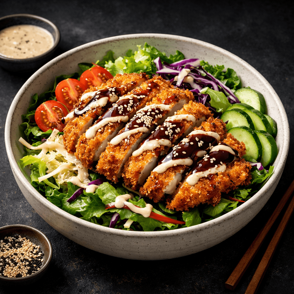 Chicken Katsu Salad