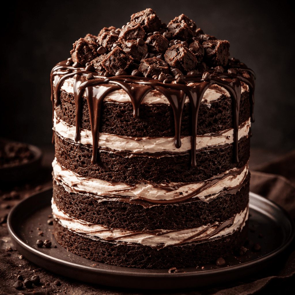 Mile High Chocolate Gateau