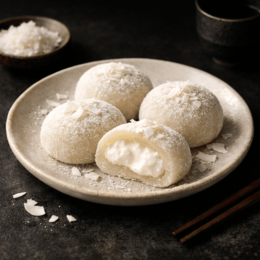 Creamy Coconut Mochi
