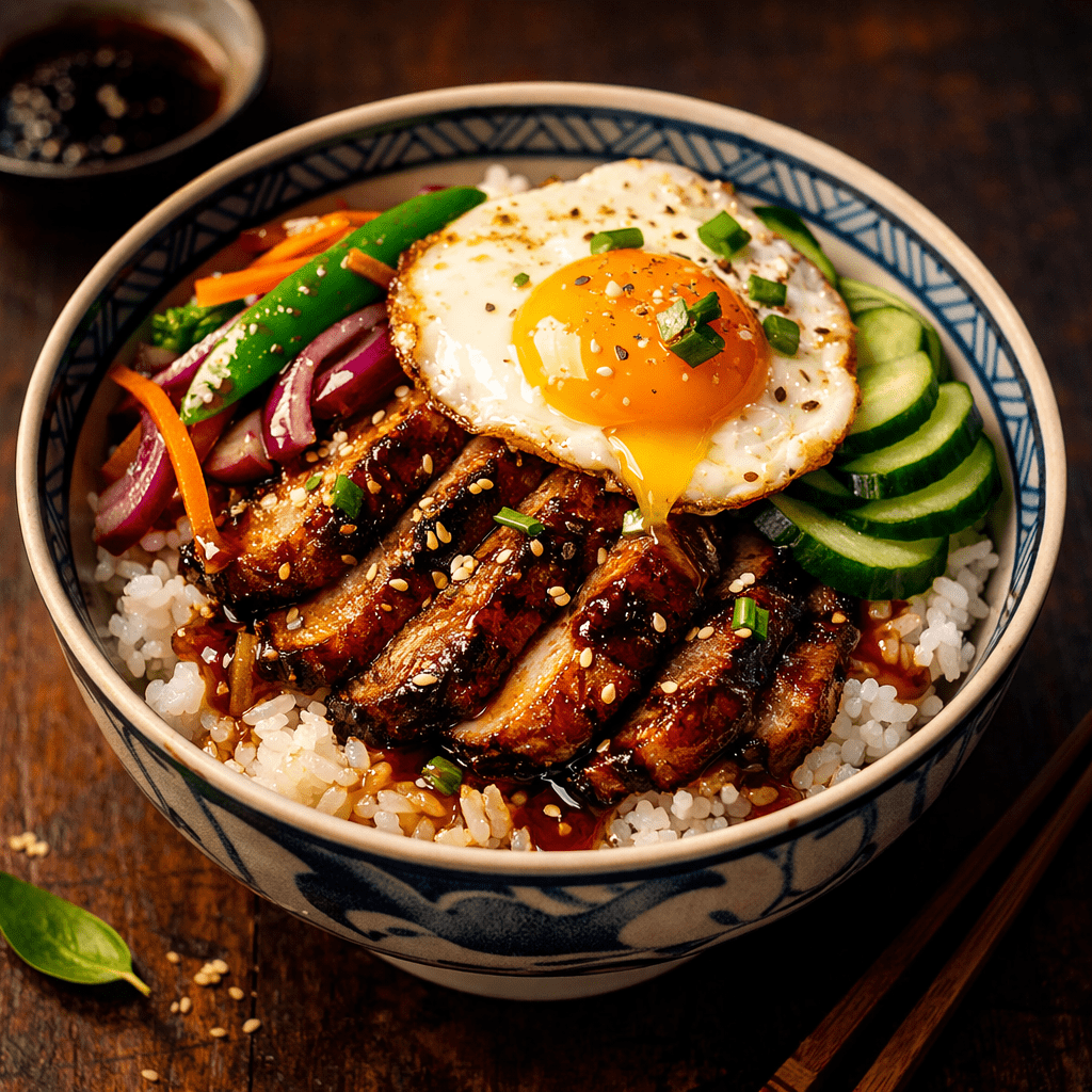 Aromatic Duck Donburi