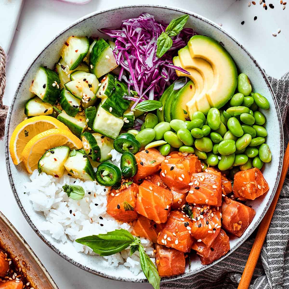 Salmon Poké Bowl