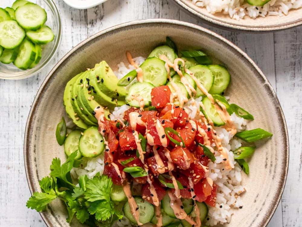 Spicy Tuna Poké Bowl