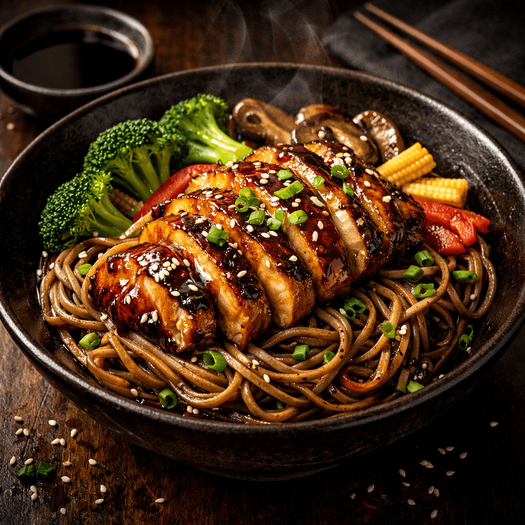 Teriyaki Soba – Chicken